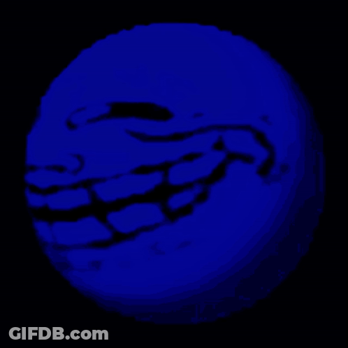 Blue Earth Circle GIF