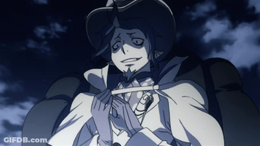 Blue Exorcist Mephisto Clapping Bravo Approved GIF