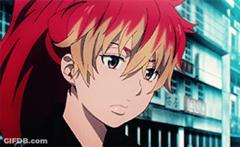 Blue Exorcist Shura Realizing Sleepy Face GIF