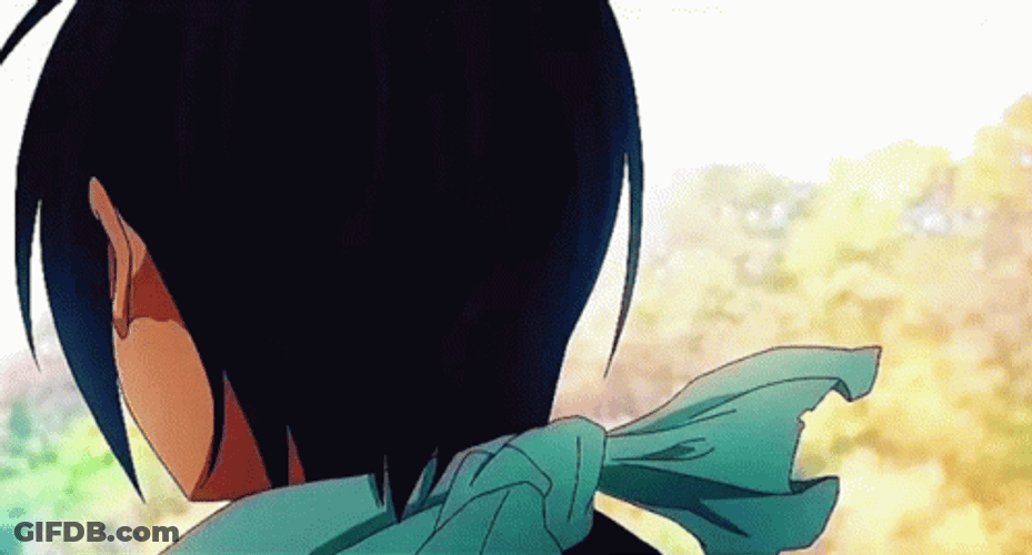 Blue Eyed Anime Character Yato GIF
