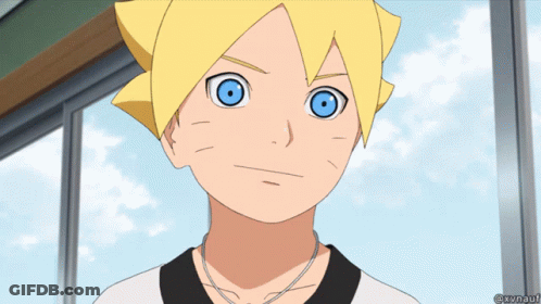 Blue-Eyed Boy Looking At Camera @Xynauf GIF