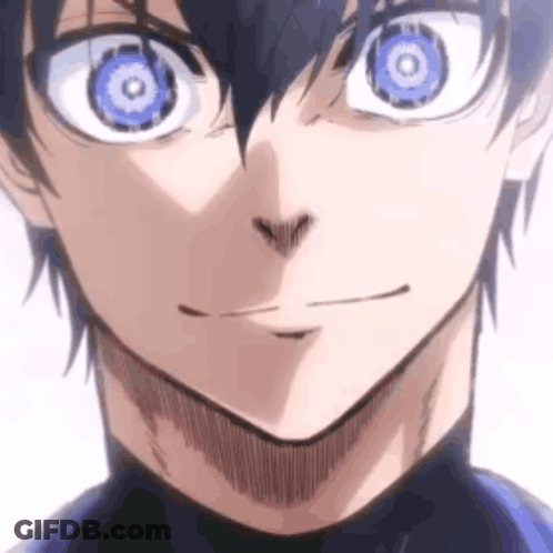 Blue-Eyed Smiling Person GIF