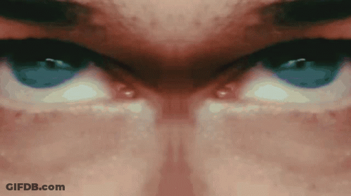 Blue Eyes Close Up GIF