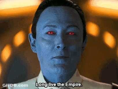 Blue Face Red Eyes Long Live The Empire GIF