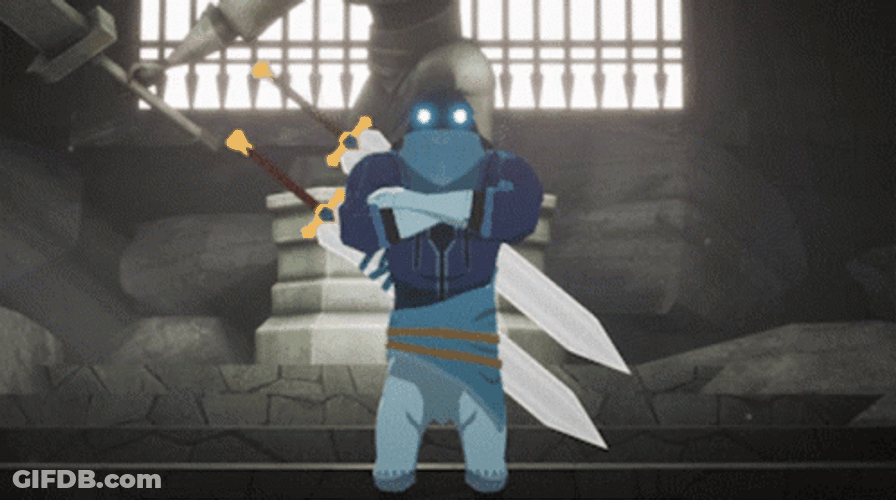 Blue Fire GIF