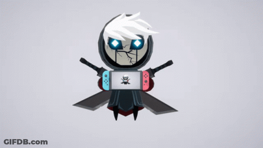 Blue Fire Game Play GIF