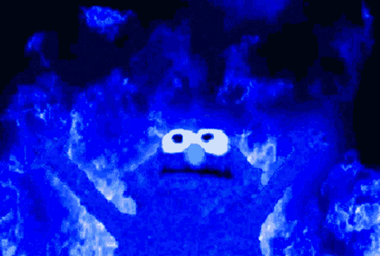 Blue Fire GIF
