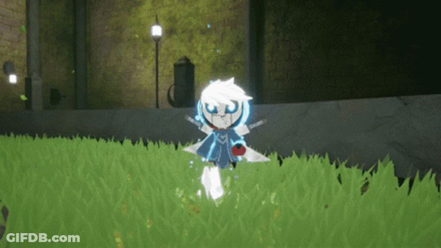 Blue Fire Graffiti Games GIF