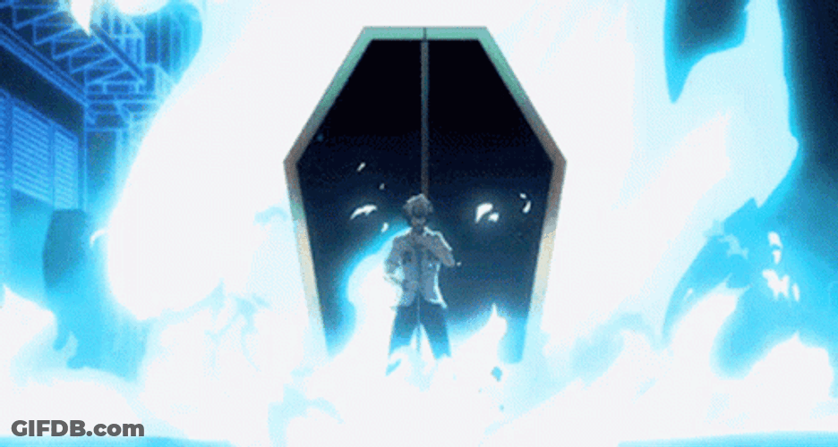 Blue Fire Hypnosis Microphone GIF