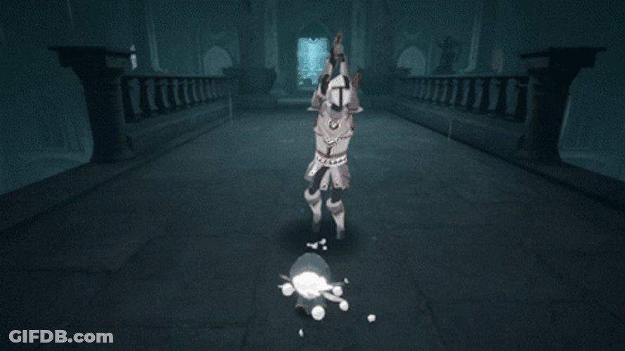 Blue Fire Light Circle GIF