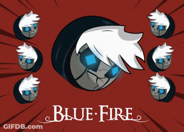 Blue Fire Umbra GIF