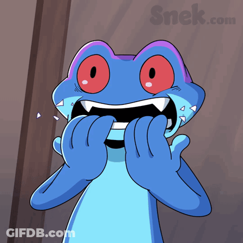 Blue Frog With Red Eyes Snek.com GIF