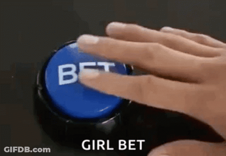 Blue Girl Bet Button GIF