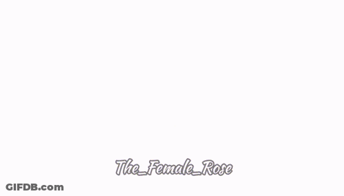 Blue Haired Anime Character The Female Rose GIF