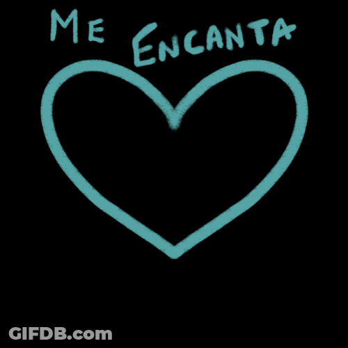 Blue Heart Drawing GIF