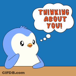 Blue Heart With Butterflies I Miss You GIF