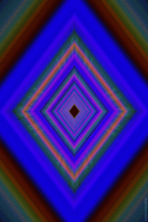 Blue Illusion Loop GIF