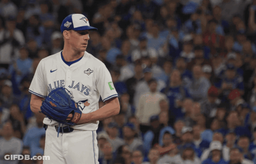 Blue Jays Pitcher About To Throw GIF