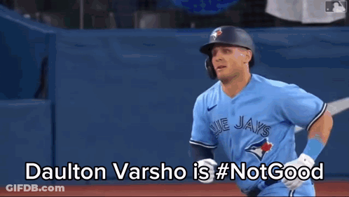 Blue Jays Player Running On Field GIF