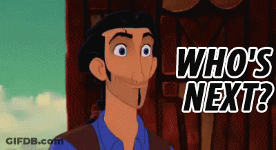 Blue Letter E GIF