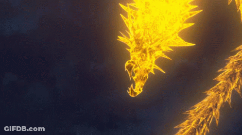 Blue Light Coming Out Of Yellow Object In Dark GIF