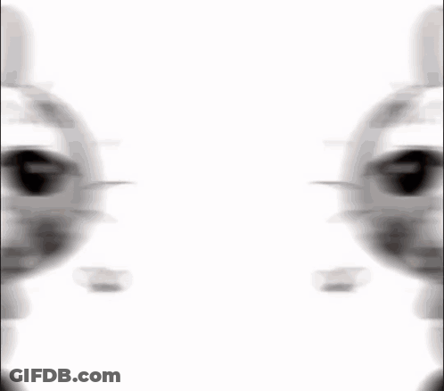 Blue Lightning Ball With Caution Label GIF