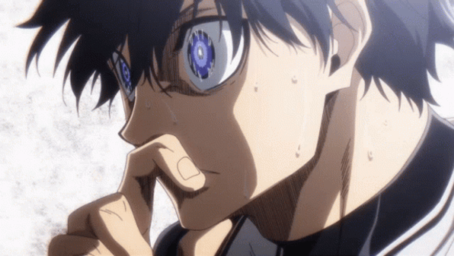 Blue Lock Isagi Hurricane GIF