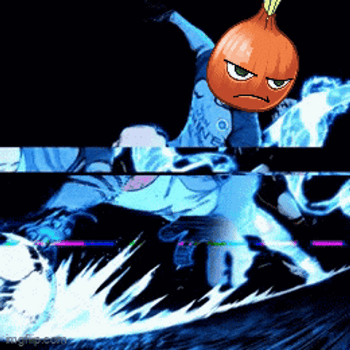 Blue Lock Isagi Onion Head Glitch GIF