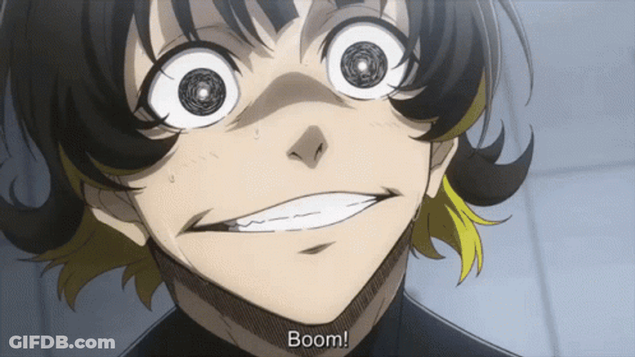 Blue Lock Meguru Bachira Boom GIF