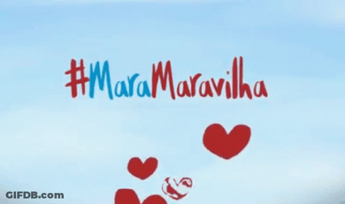 Blue Paper Airplane Flying With Red Hearts GIF