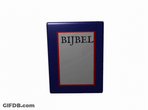 Blue Picture Frame With Man GIF
