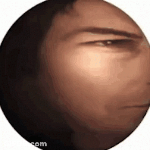 Blue Picture Frame With Man GIF