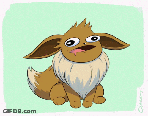 Blue Pokemon With Gazelle GIF