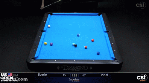 Blue Pool Table Saying Diamond GIF