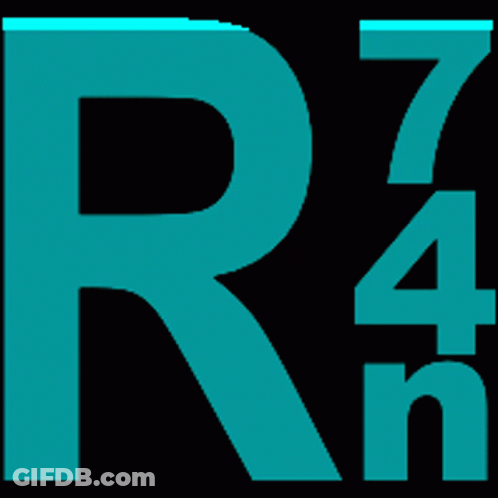 Blue R7 And R4 With Words Scan OK In Red GIF