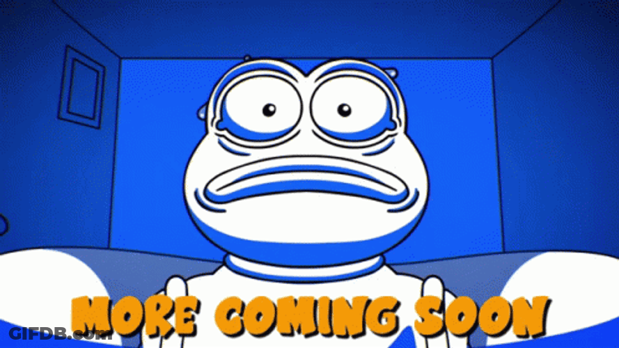Blue Room Pepe Starting Soon GIF