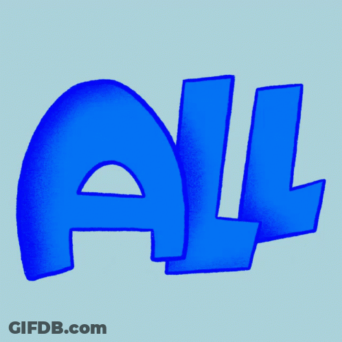 Blue Sign For Democracy Work For All Of Us GIF