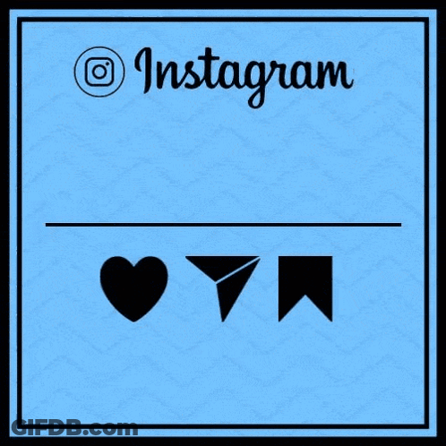 Blue Sign Saying Instagram Engage GIF
