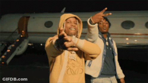 Blue Sign Saying Make America GIF