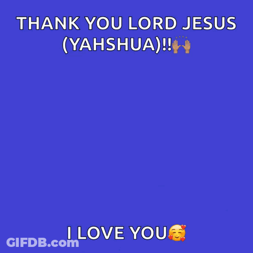 Blue Sign Saying To God Be The Glory GIF