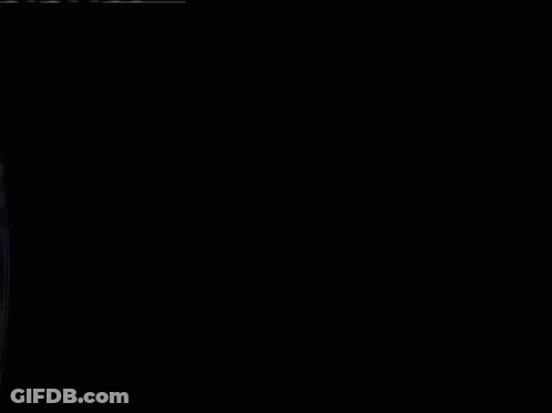 Blue Skull Logo With Hole GIF