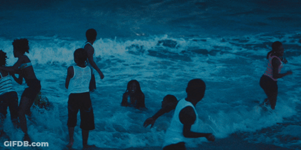Blue Sky And Sea Water GIF