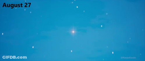 Blue Sky With Date September 21 GIF