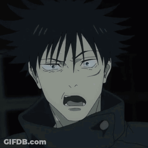 Blue Smiley With Big Eyes Surprised GIF