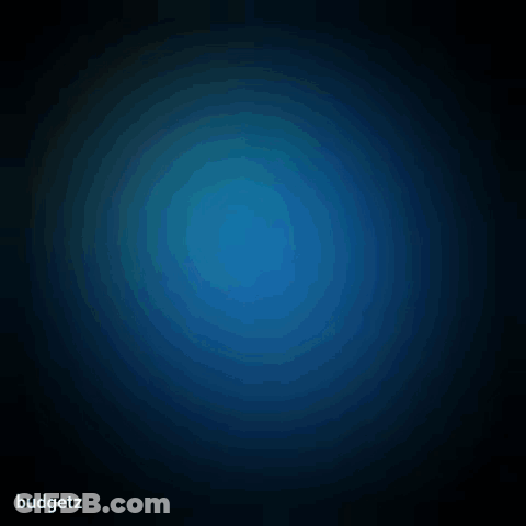 Blue Smiley With Does He Know GIF