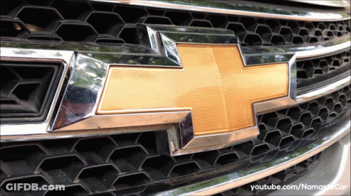 Blue Sports Car Parked Next To Valet Sign GIF