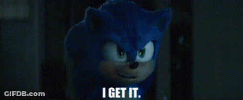 Blue Stuffed Animal Close Up Saying I Get It GIF