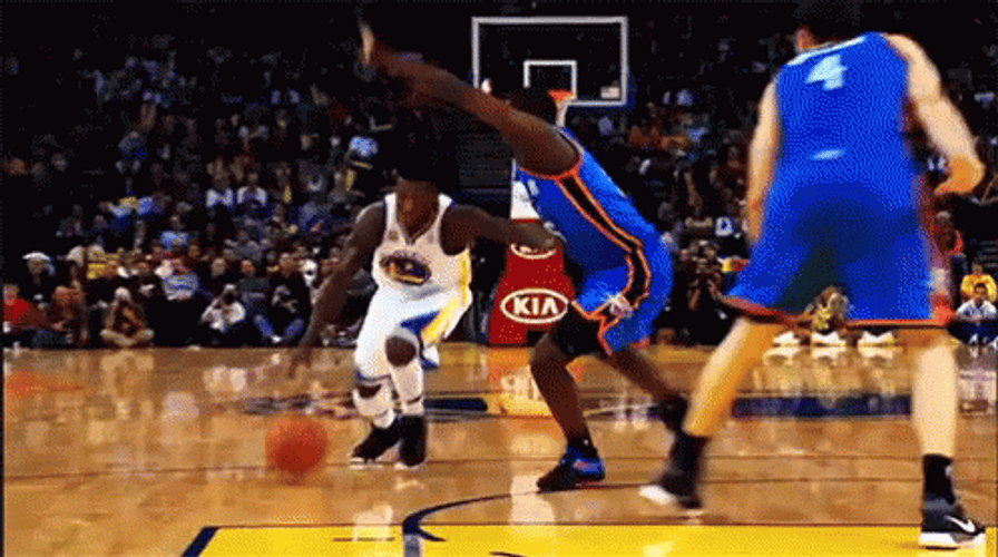Blue Team Player Broken Ankle GIF