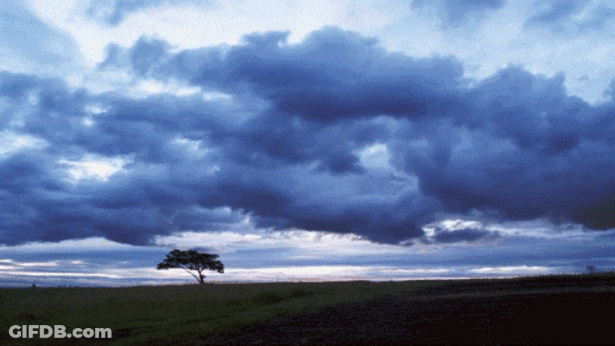 Blue To Red Dawn GIF
