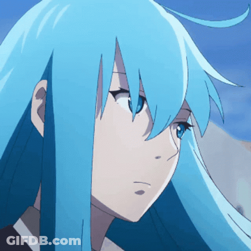 Blue Vivy Anime Discord Pfp GIF